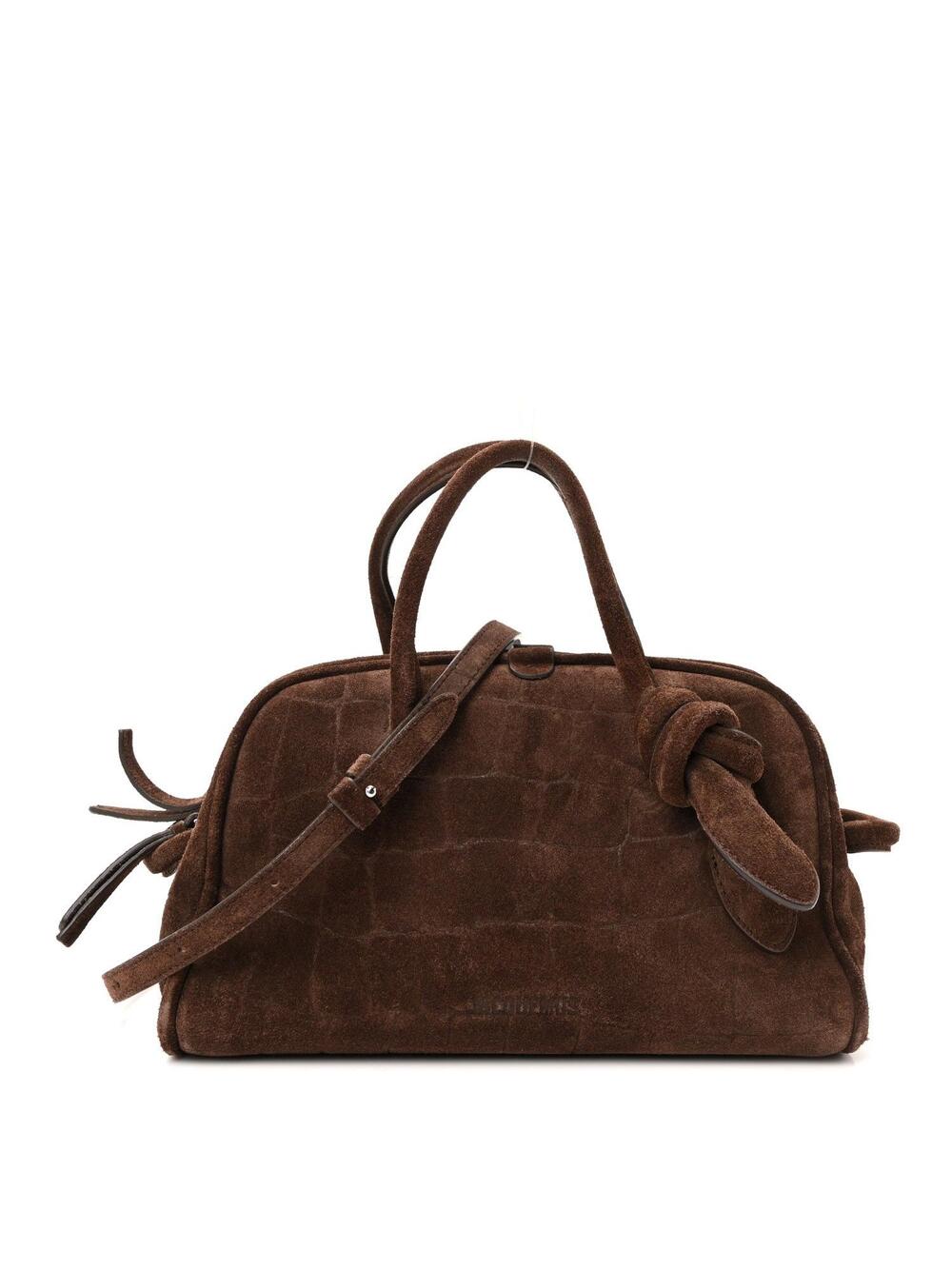 Jacquemus Suede Crocodile Embossed Le #334350J98B
